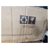 Steel Garden Utility Cart Wagon w/ 400lb Capacity, Removable Sides, Handle