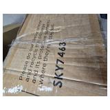 Solar LED Offset Hanging Patio Umbrella w/ Crank Tilt Adjustment - 10ft