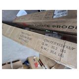 Solar LED Offset Hanging Patio Umbrella w/ Crank Tilt Adjustment - 10ft