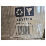 Solar LED Lighted Patio Umbrella w/ Tilt Adjustment, UV-Resistant - 10ft