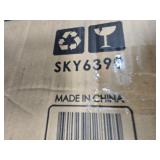 3-Tier Solar Patio Umbrella w/ LED Lights, Tilt Adjustment, Crank - 10ft