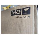 Best Choice Products Glass Dining Table, Modern Kitchen Table Furniture for Dining Room, Dinette, Compact Space-Saving w/Glass Tabletop, Metal Steel Frame - Gray (Table Only)