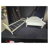 American Doll Bed and Couch