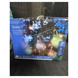 Decorative Welcome Basket Wall Decor Plant decor Solar color light strings