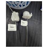 Decorative Welcome Basket Wall Decor Plant decor Solar color light strings