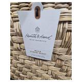 New Hearth and Home Woven Storage basket