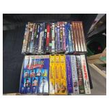 Large Assortment of VHS and DVD Movies