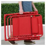 Monochromatic Zero Gravity Patio Chair Recliner w/ Side Tray, Headrest