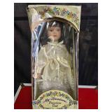 My Treasures Porcelain Doll and Storage Case