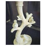 Assorted Household Decor, Candle Holders, Clock and Wall Sign