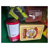 Assorted Storage Containers, Christmas Plate Ryobi Tool (Bin Not Included)