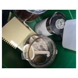 Assorted Kitchen Accessories, Food Processor, Storage Containers, Serving Tray Etc. (Bin Not Included)