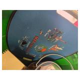 Assorted Kitchen Accessories, Food Processor, Storage Containers, Serving Tray Etc. (Bin Not Included)