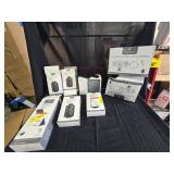 Assorted Wasserstein Home Security Accessories, 3 in 1 Floodlights, Solar Charging Panels Etc.
