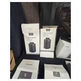 Assorted Wasserstein Home Security Accessories, 3 in 1 Floodlights, Solar Charging Panels Etc.