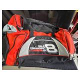 (2) Duffle Bags, Dale Earnhardt and Luggage Style with Wheels and Handle