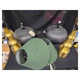 4 Lamps Some Broken Parts