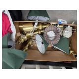 Box of Lamps Some Broken Parts Could be repaired