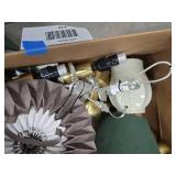 Box of Lamps Some Broken Parts Could be repaired