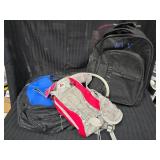2 Back packs and One Water pack