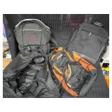 2 Back Packs I Duffle 1 Computer case