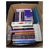 1 Case of Movies 1 Box of Books 1 box of comic Books