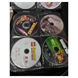 1 Case of Movies 1 Box of Books 1 box of comic Books