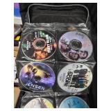 1 Case of Movies 1 Box of Books 1 box of comic Books