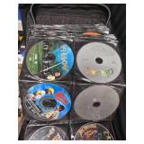 1 Case of Movies 1 Box of Books 1 box of comic Books