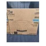 2 boxes of 6 75W LED Light Bulbs BR40 Daylight