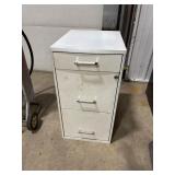 File Cabinet 2 drawer White