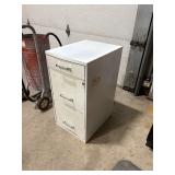 File Cabinet 2 drawer White