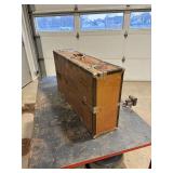 vintage Carpenters Tool Box