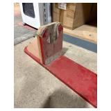 Old Fire Extinguisher and Homemade Shooting Rest