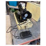 Singer Sewing Machine in Case Very Nice