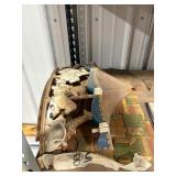 Misc Lot Computer speakers, stadium seats, How to play piano book and CD and Misc