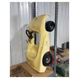 White Plastic Pedal Car