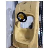 White Plastic Pedal Car