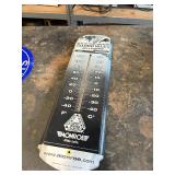 Metal Monroe Shocks Thermometer