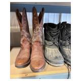 Tony Lama Boots size 8 1/2 EE Winter Snow Boots Size 11
