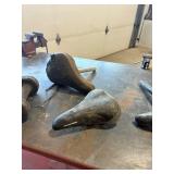 Dumbells 18lbs, 3 Bike Seats