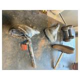 Dumbells 18lbs, 3 Bike Seats