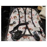 Dog Decorated Backpack and Fur Hat...