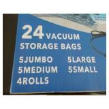 Touloton 24 Vacuum Storage Bags wit...