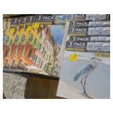 13 paper Art Prints 3 packs each...