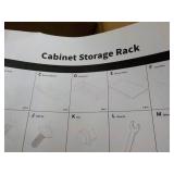 Cabinet Metal Storage Rack...