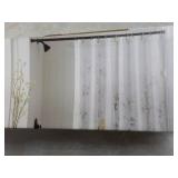 Dura Mart Silver 1" Shower Curtain ...