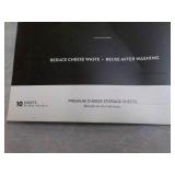19 Reusalbe Cheese Storage Sheets...