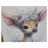12 x 16" Canvas Fawn Print- ready t...