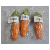 Carrot Shaped Dog Chews 8" Long...